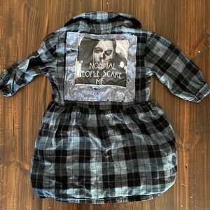Girls Plaid Dress